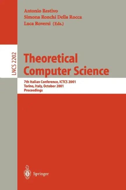 Theoretical Computer Science (English, Antonio Restivo | Simona Ronchi Della Rocca | Luca Roversi)