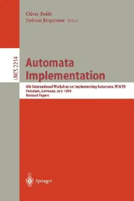 Automata Implementation (English, Oliver Boldt | Helmut Jürgensen)