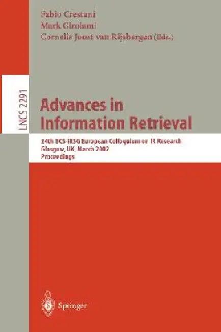 Advances in Information Retrieval (English, Fabio Crestani | Mark Girolami | C. J. Van Rijsbergen)