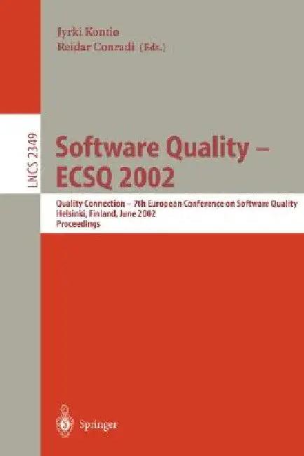 Software Quality - Ecsq 2002 (English, Jyrki Kontio | Reidar Conradi)