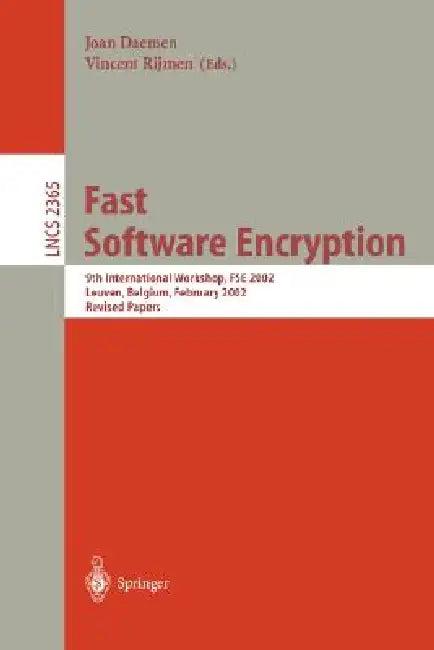 Fast Software Encryption (English, Joan Daemen | Vincent Rijmen)