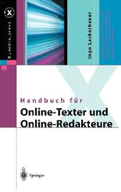 Handbuch Für Online-Texter Und Online-Redakteure (English, Ingo Lackerbauer)