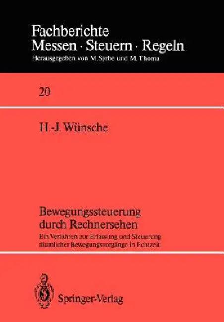 Bewegungssteuerung Durch Rechnersehen (English, Hans-Joachim Wünsche)
