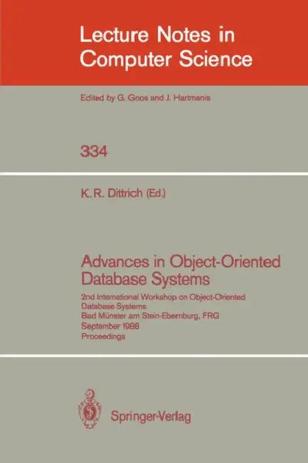Advances in Object-Oriented Database Systems (English, Klaus R. Dittrich)