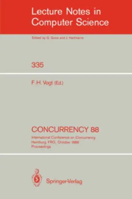 Concurrency 88 (English, Friedrich H. Vogt)