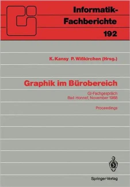 Graphik Im Bürobereich (English, Peter Wißkirchen | Klaus Kansy | Peter Wißkirchen)