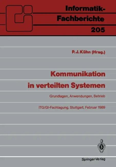 Kommunikation in Verteilten Systemen (English, Paul J. Kühn)