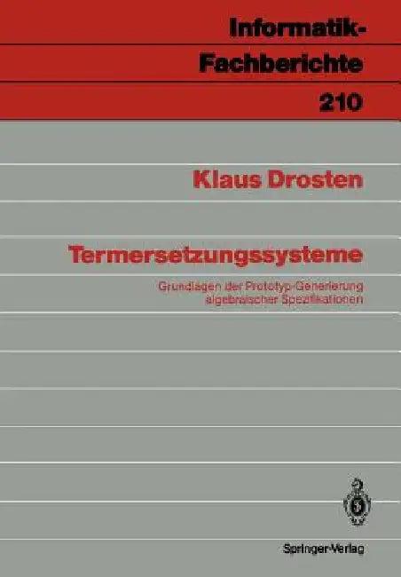 Termersetzungssysteme (English, Klaus Drosten)
