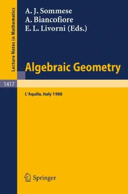 Algebraic Geometry (English, Andrew J. Sommese | Aldo Biancofiore | Elvira L. Livorni)
