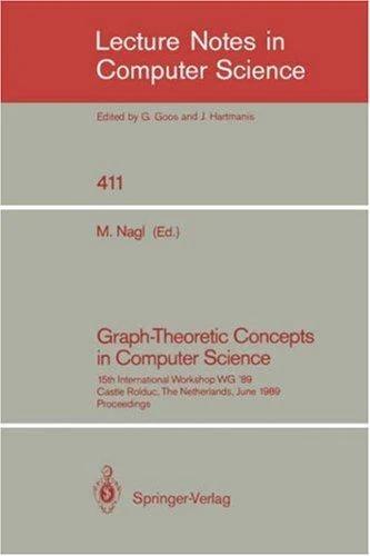 Graph-Theoretic Concepts in Computer Science (English, Manfred Nagl)