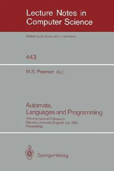 Automata, Languages and Programming (English, Michael S. Paterson)