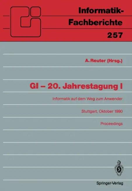 GI - 20. Jahrestagung I (English, Andreas Reuter)