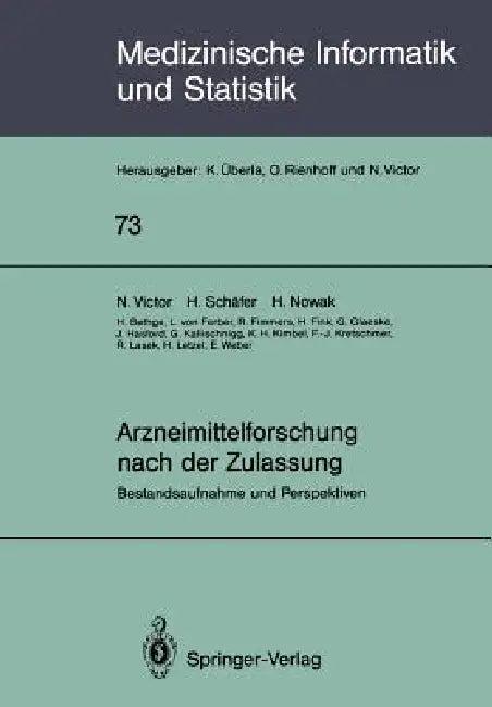 Arzneimittelforschung Nach Der Zulassung (English, N. Victor | H. Schäfer | H. Nowak)