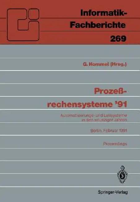 Prozeßrechensysteme '91 (English, Günter Hommel)
