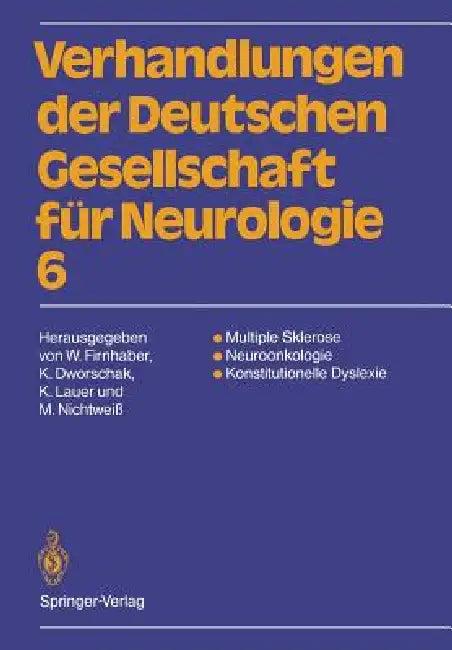 Multiple Sklerose Neuroonkologie Konstitutionelle Dyslexie (English, Wolfgang Firnhaber | Kurt Dworschak | Klaus Lauer)