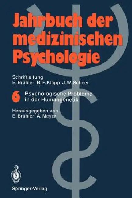 Psychologische Probleme in Der Humangenetik (English, Elmar Brähler | Annelene Meyer)