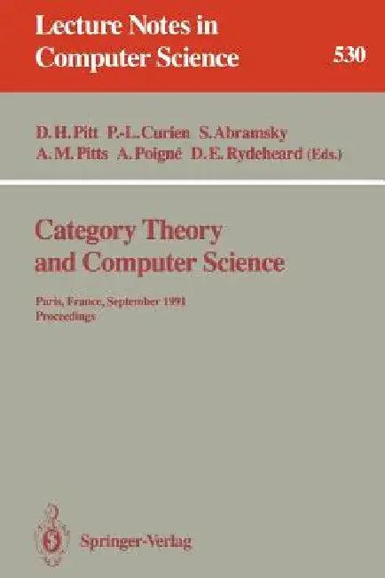 Category Theory and Computer Science (English, David H. Pitt | Pierre-Louis Curien | Samson Abramsky)