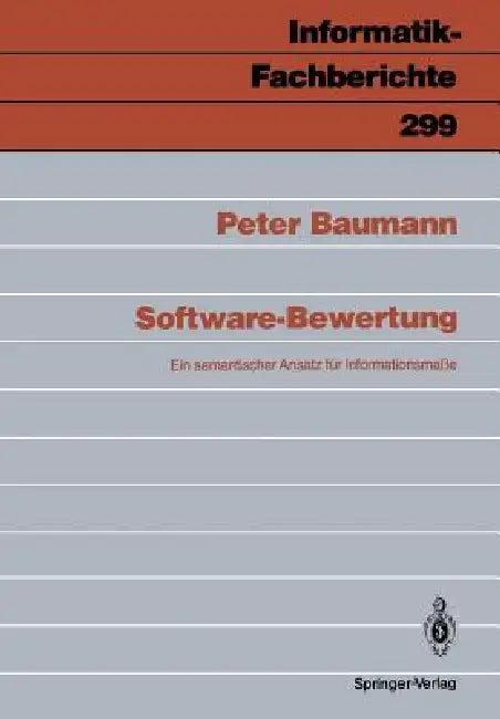 Software-Bewertung (English, Peter Baumann)