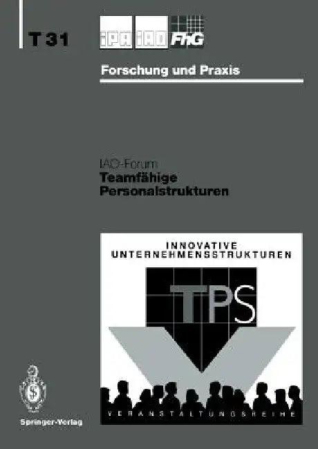 Teamfähige Personalstrukturen (English, H. -J Bullinger)