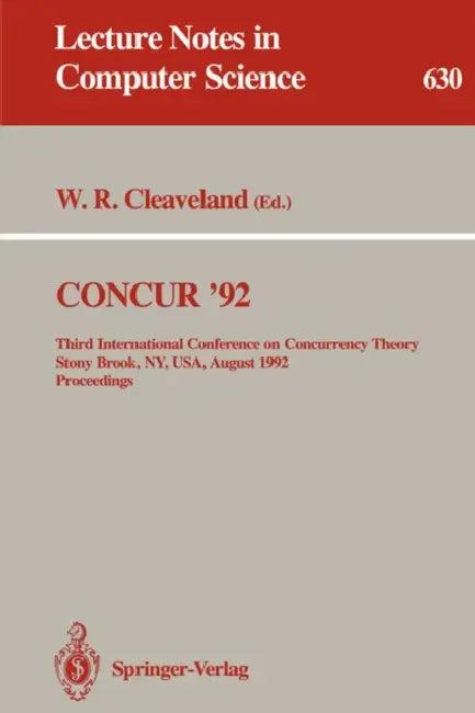 Concur '92 (English, Walter R. Cleaveland)