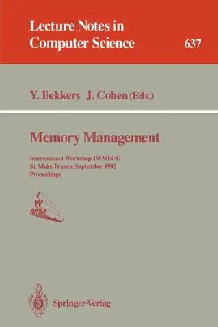 Memory Management (English, Yves Bekkers | Jacques Cohen)