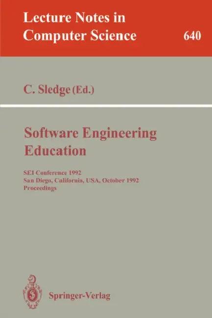 Software Engineering Education (English, Carol Sledge)