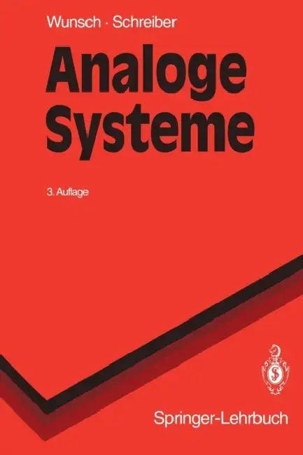 Analoge Systeme (English, Gerhard Wunsch | Helmut Schreiber)