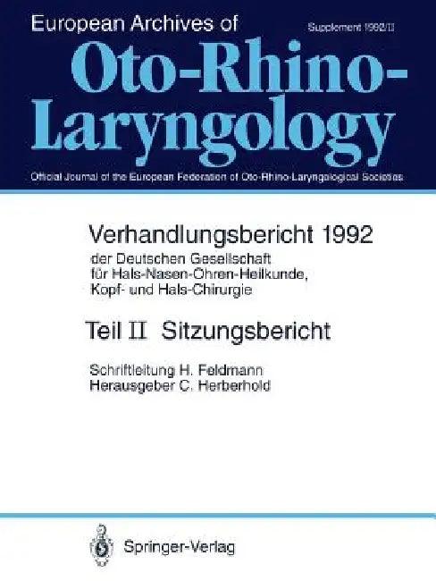 Sitzungsbericht (English, H. Feldmann | Claus Herberhold)