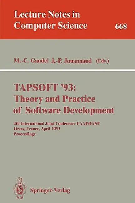 Tapsoft '93 (English, Marie-Claude Gaudel | Jean-Pierre Jouannaud)