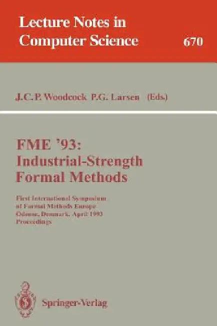 Fme '93 (English, James C. P. Woodcock | Peter G. Larsen)