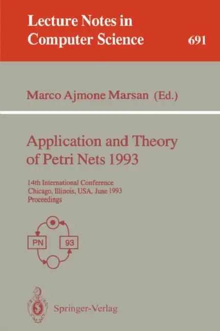 Application and Theory of Petri Nets 1993 (English, Marco Ajmone Marsan)