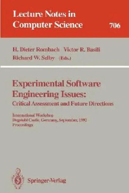 Experimental Software Engineering Issues (English, H. Dieter Rombach | Victor R. Basili | Richard W. Selby)