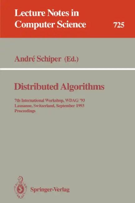 Distributed Algorithms (English, Andre Schiper)