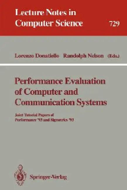 Performance Evaluation of Computer and Communication Systems (English, Lorenzo Donatiello | Randolph Nelson)