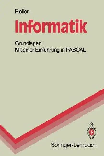 Informatik (English, Dieter Roller)