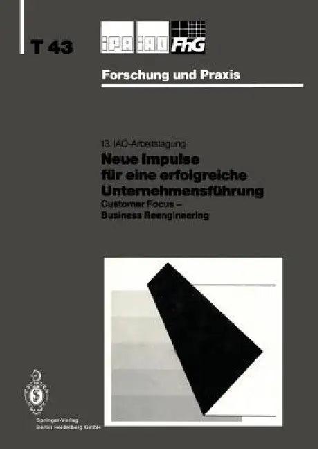 Neue Impulse Für Eine Erfolgreiche Unternehmensführung (English, Hans-Jörg Bullinger)
