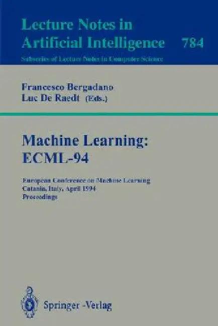 Machine Learning (English, Francesco Bergadano | Luc De Raedt)