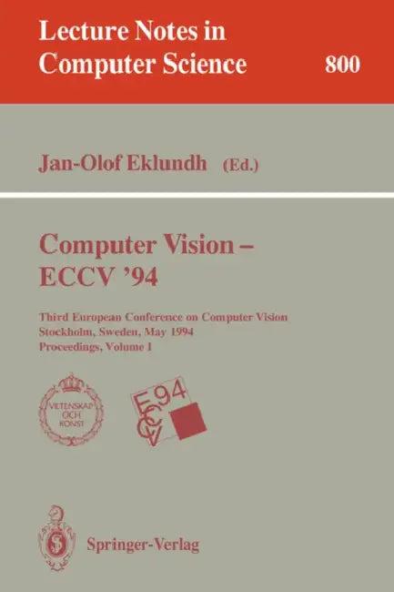 Computer Vision - Eccv '94 (English, Jan-Olof Eklundh)