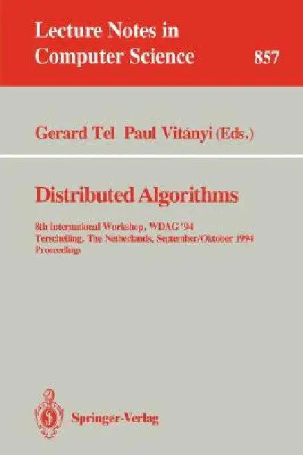 Distributed Algorithms (English, Gerard Tel | Paul Vitanyi)