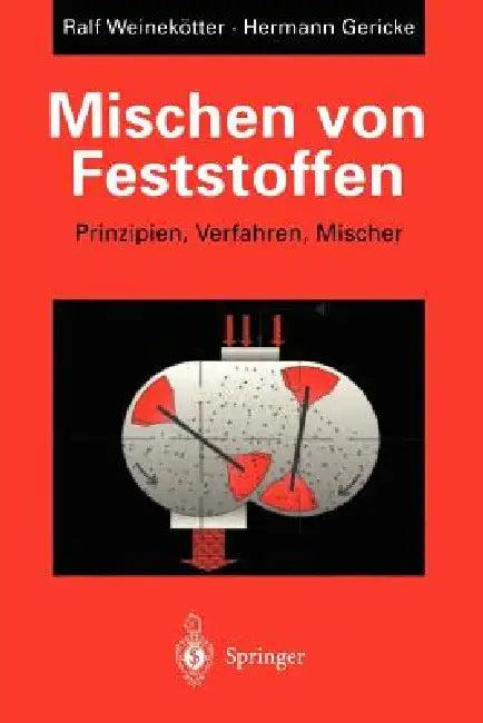 Mischen Von Feststoffen (English, Ralf Weinekötter | Hermann Gericke)