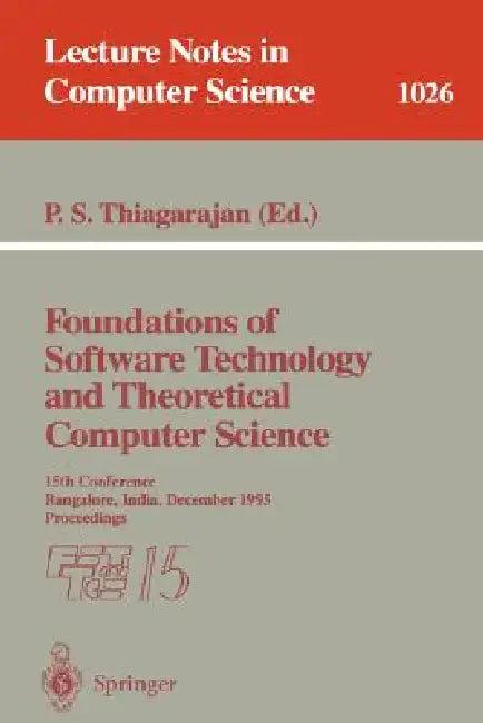 Foundations of Software Technology and Theoretical Computer Science (English, P. S. Thiagarajan)