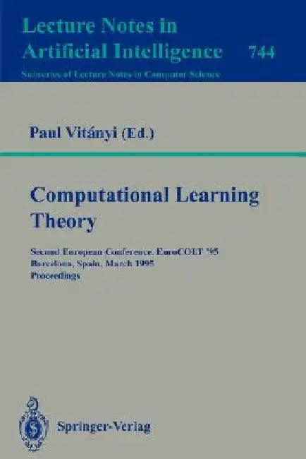 Computational Learning Theory (English, Paul Vitanyi)