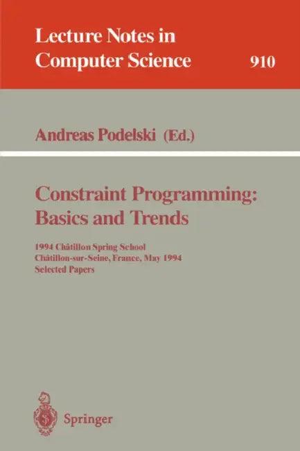 Constraint Programming (English, Andreas Podelski)