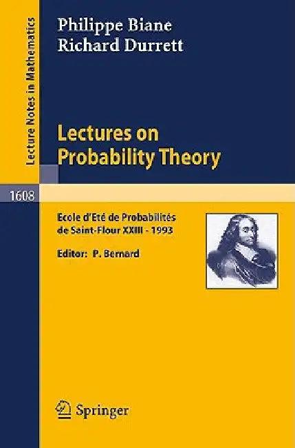 Lectures on Probability Theory (English, Philippe Biane | Pierre Bernard | Richard Durrett)