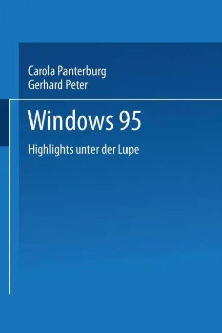 Windows 95 (English, Carola Pantenburg | Gerhard Peter)