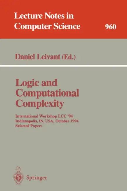 Logic and Computational Complexity (English, Daniel Leivant)