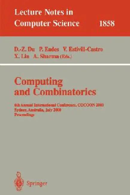 Computing and Combinatorics (English, Ding-Zhu Du | Ming Li)