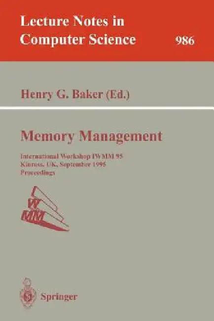 Memory Management (English, Henry G. Baker)