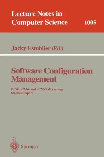 Software Configuration Management (English, Jacky Estublier)