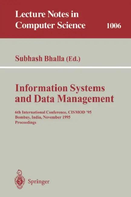 Information Systems and Data Management (English, Subhash Bhalla)